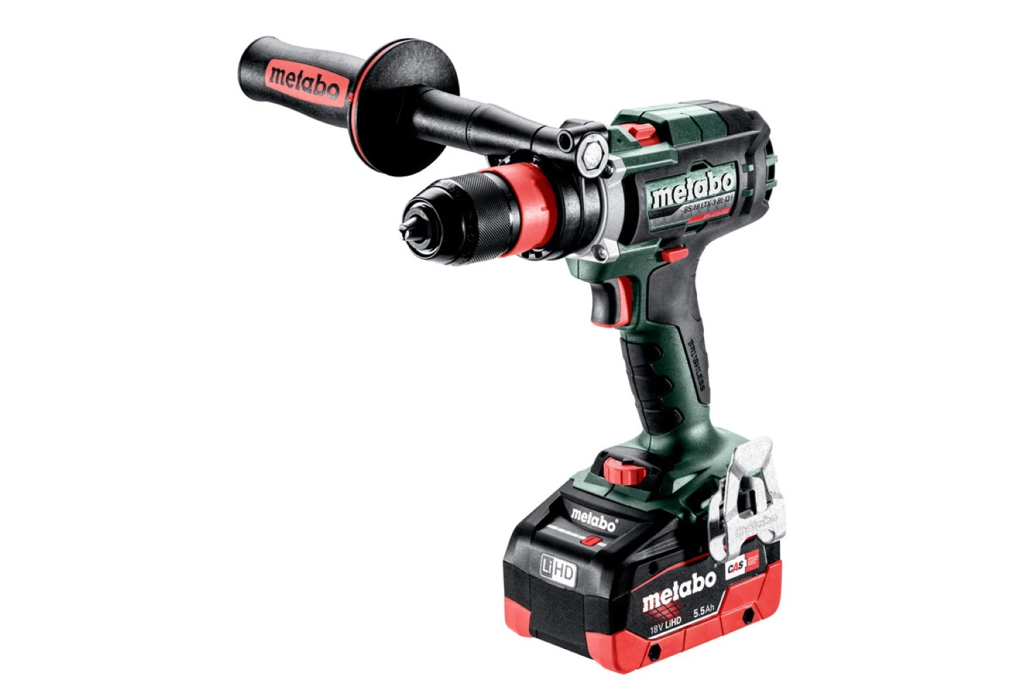 Metabo BS 18 LTX-3 BL Q I 18V LiHD accu boorschroefmachine set (2x 5.5Ah) in metaBOX - 130Nm - 68mm-image