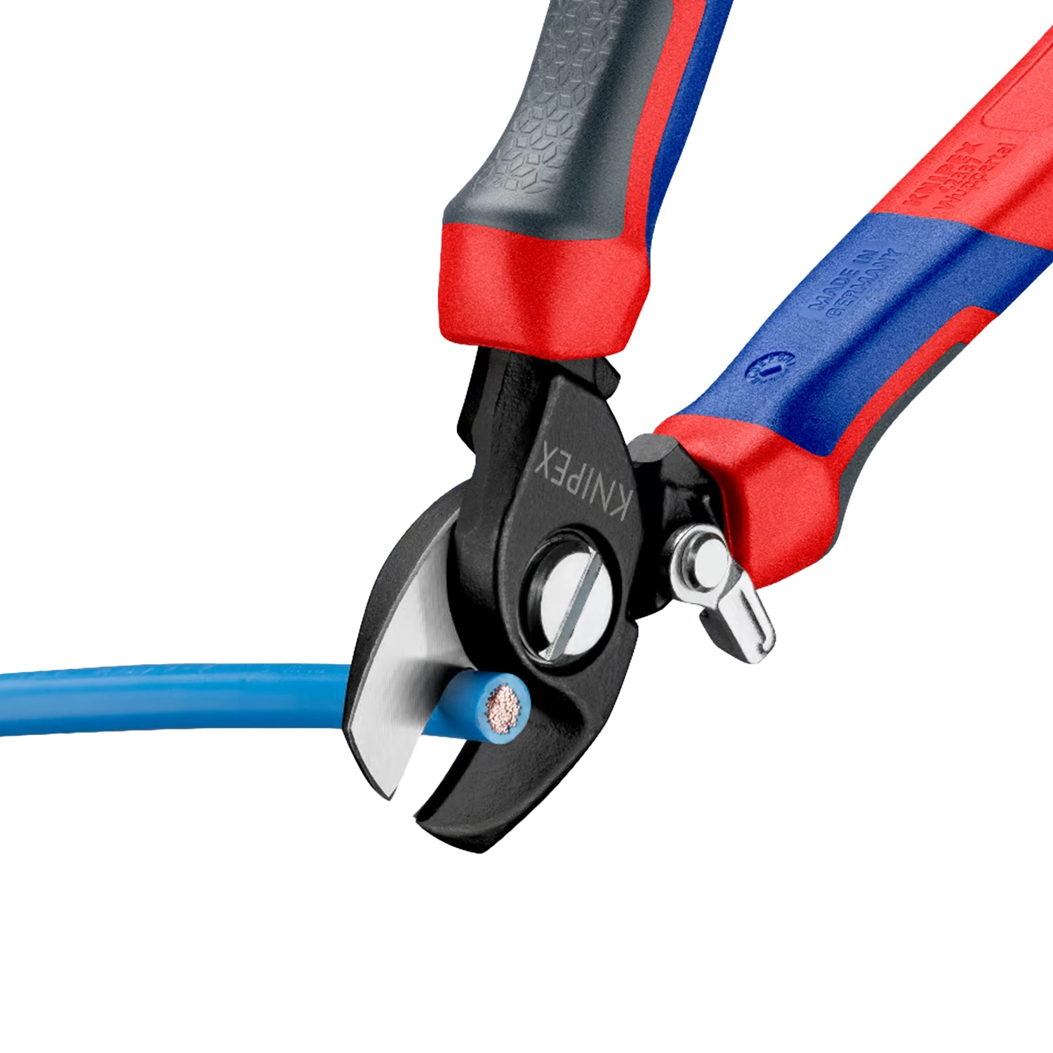 Knipex 9522165 Kabelschaar met openingsveer - 165mm-image