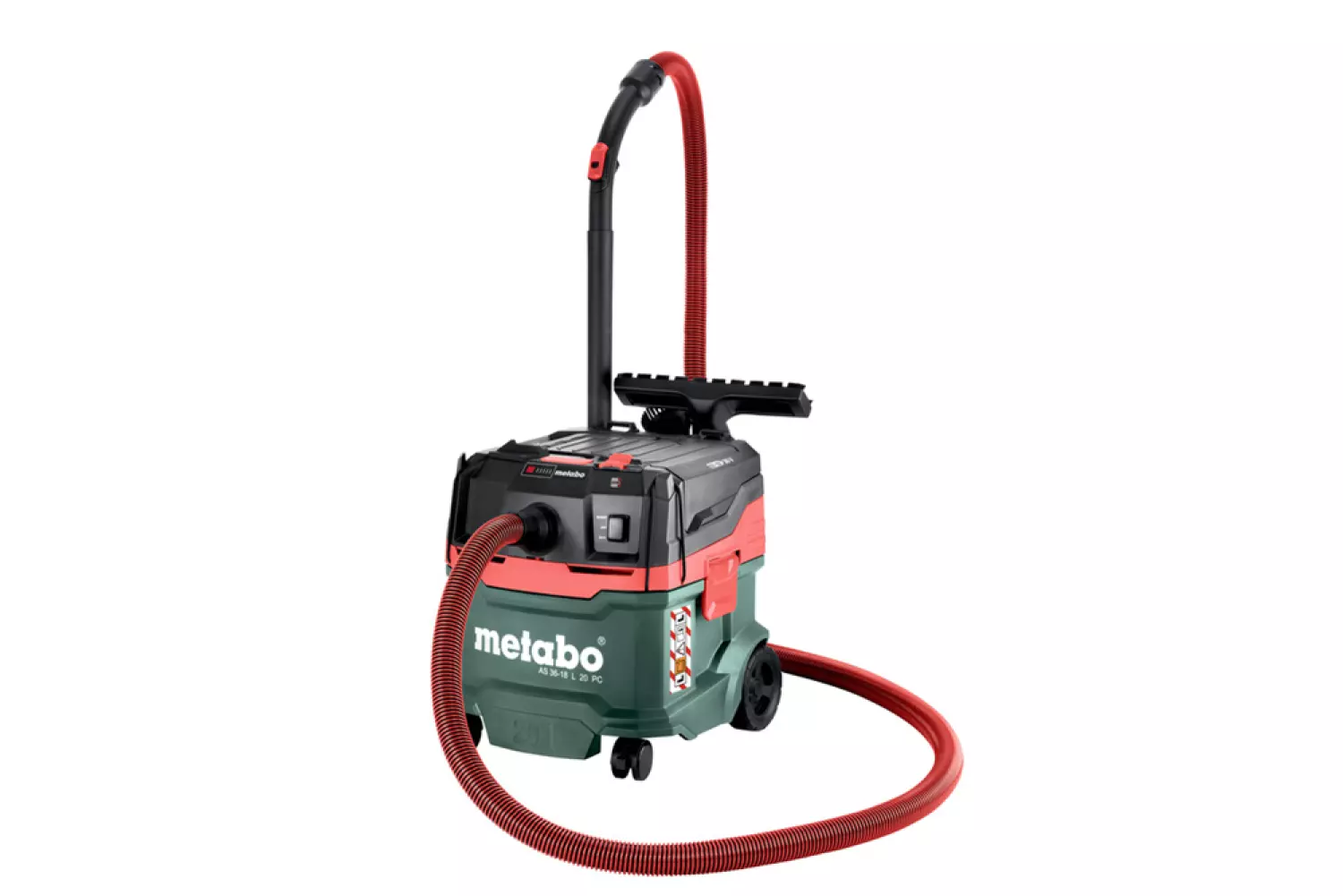 Metabo AS 36-18 L 20 PC 18V Li-ion Aspirateur de chantier  - Classe L - 20L-image