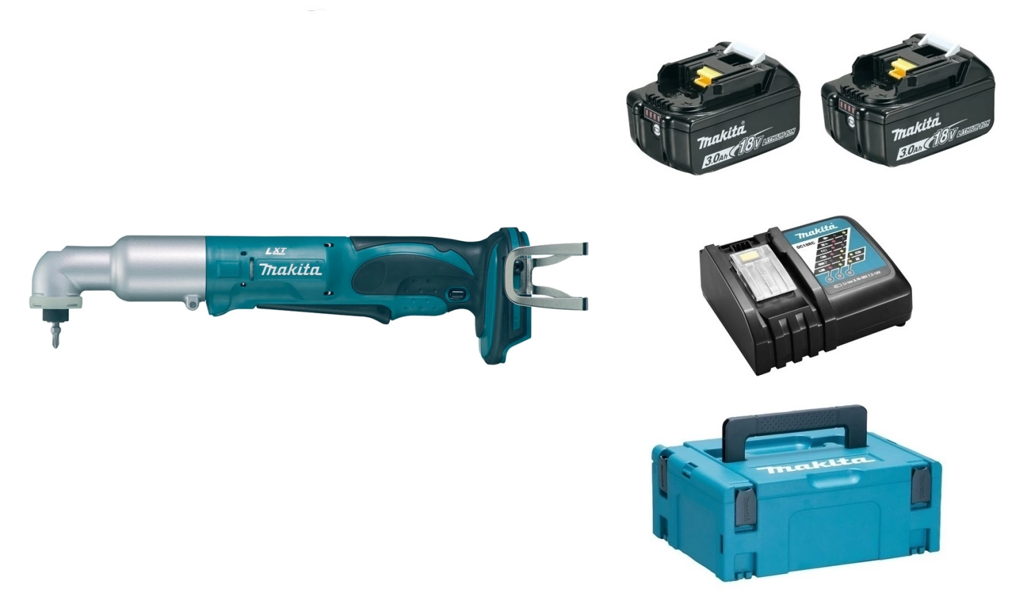 Makita DTL061RFJ 18V Li-Ion accu haakse slagschroevendraaier set (2x 3.0Ah accu) in Mbox-image