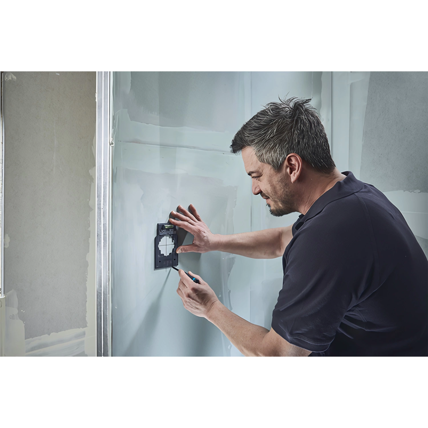 Wolfcraft 5902000 Kit de projet 2 pièces pour boîtes de passage - 76 mm-image