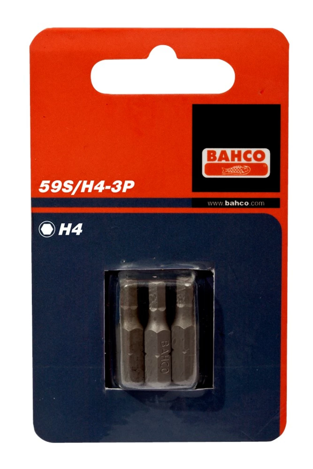 Bahco 59S/H8-3P 1/4" Inbus Bit 8mm - 25 mm (3st)-image