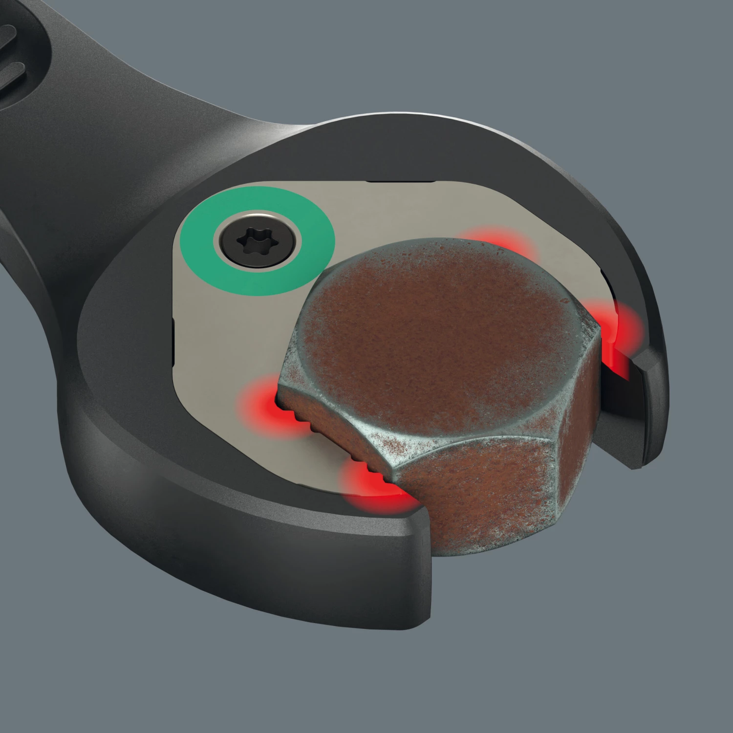 Wera 05020017001 11-delige 6000 Joker Black Edition 11 Set 1 Steek-ringratelsleutelset in etui - 8-19mm-image