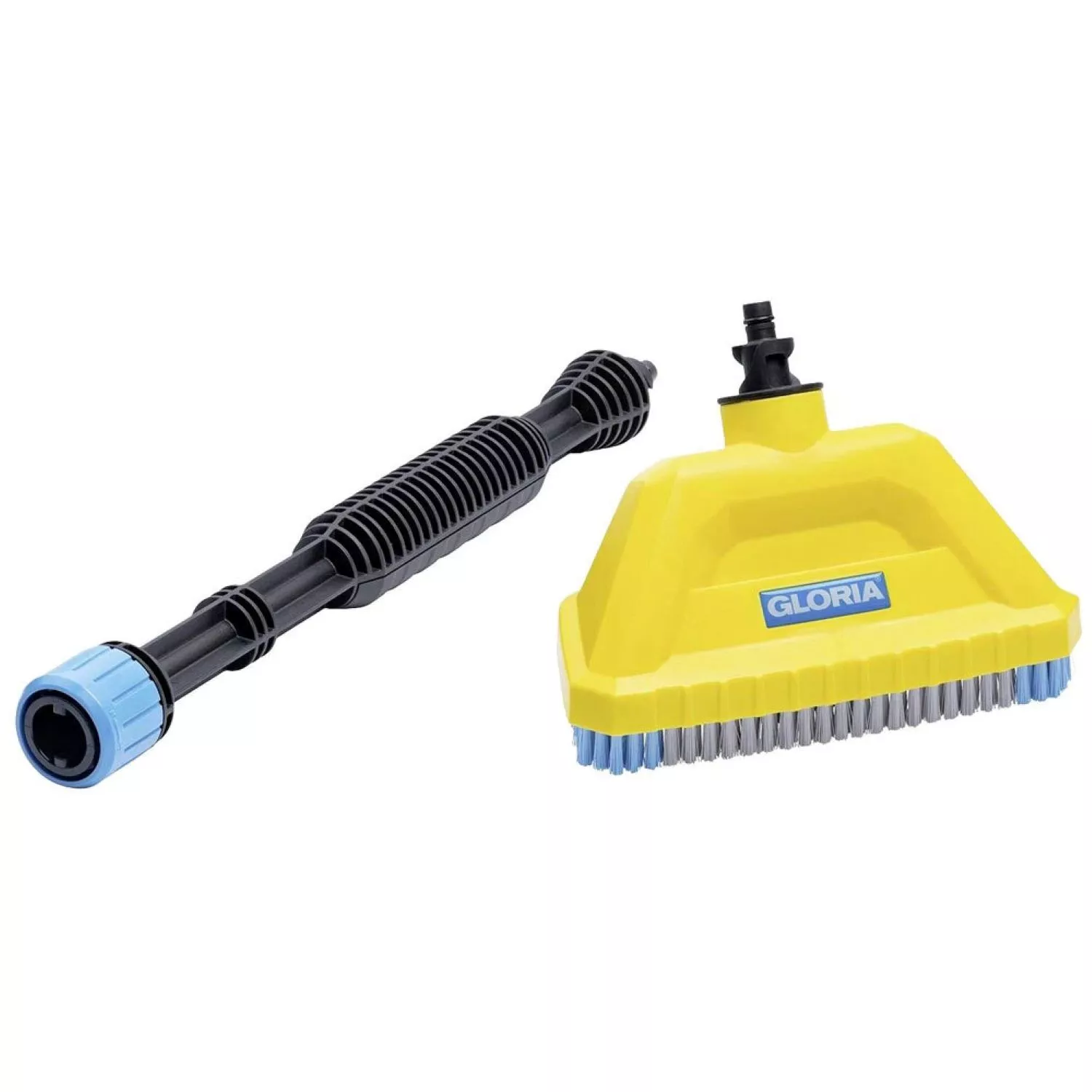 Gloria Jeu de brosses MultiJet 2 en 1 : Jet d'eau + nettoyage mécanique-image