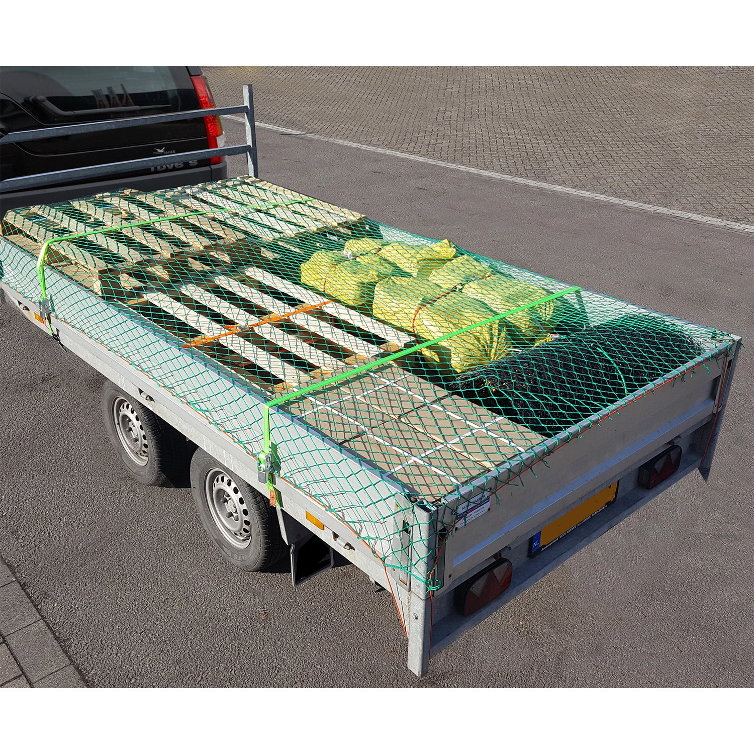 Little Jumbo 33150250 Filet de remorque PP - 1,5 x 2,5m