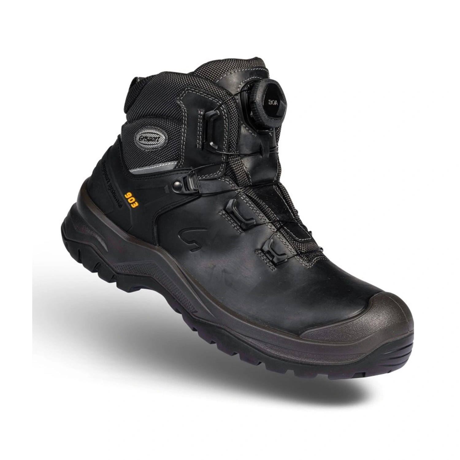Grisport 903L BOA Werkschoen - Zwart - Hoog - Maat 39
