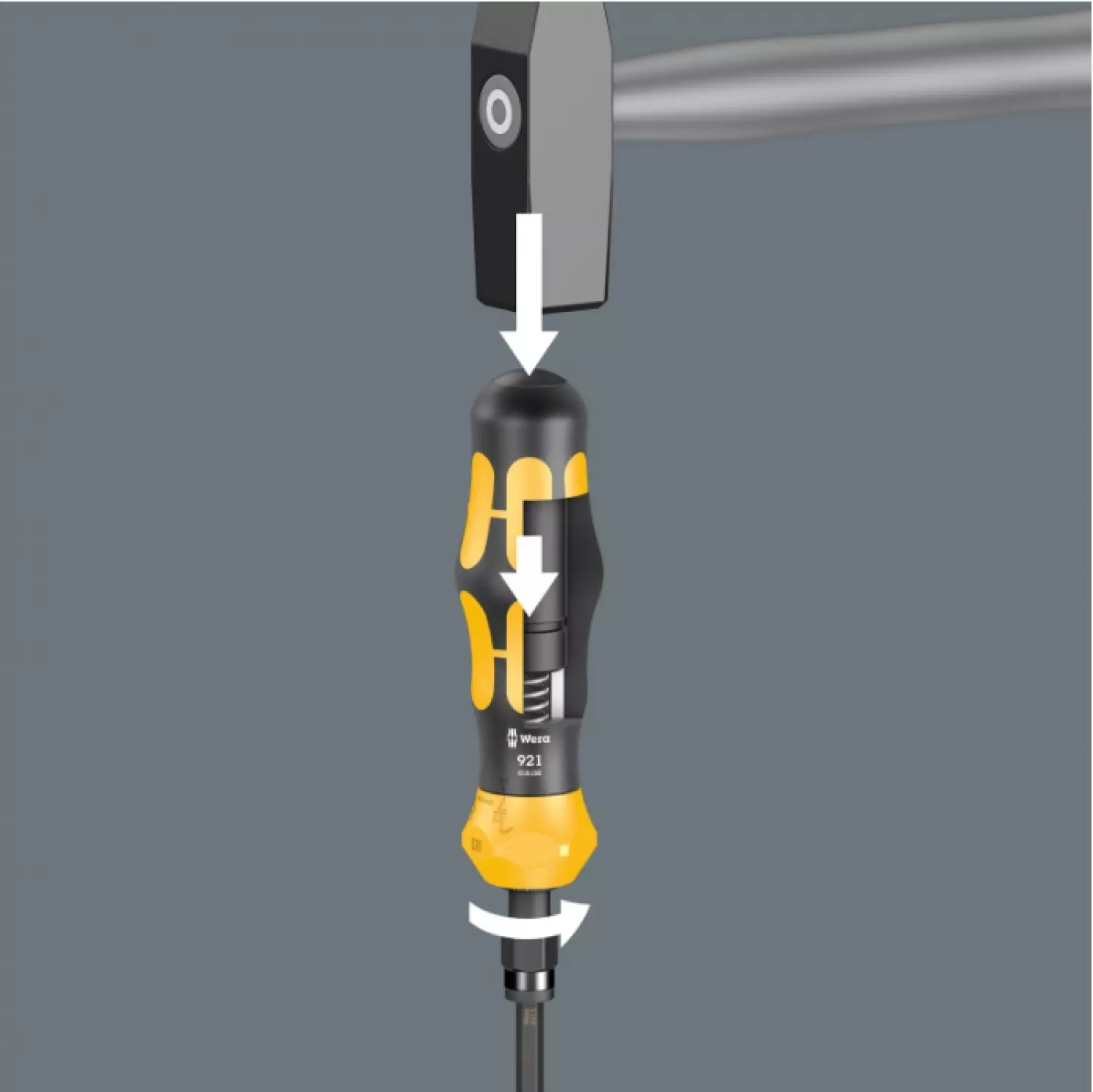 Wera 05018110001 Kraftform Kompakt 900 Set 1 Bitschroevendraaier - 1/4"-image