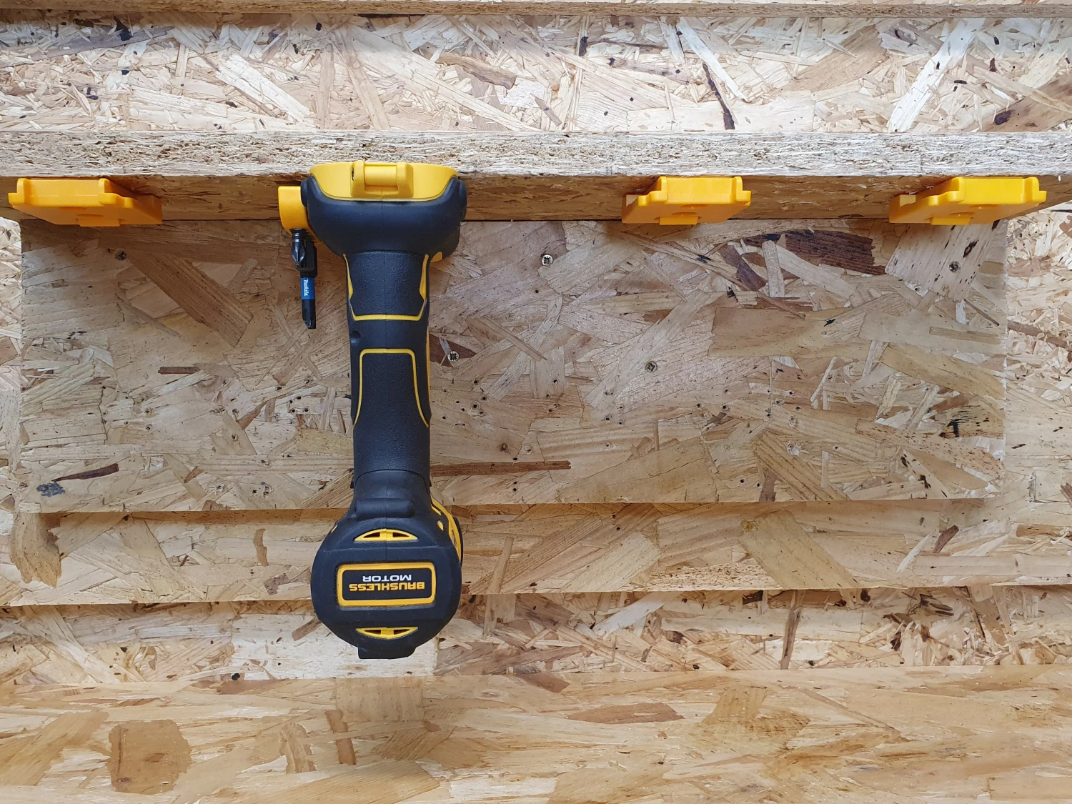 StealthMounts TM-DW18-YLW-4 - Support de machine (4pcs) pour DeWALT XR - jaune-image