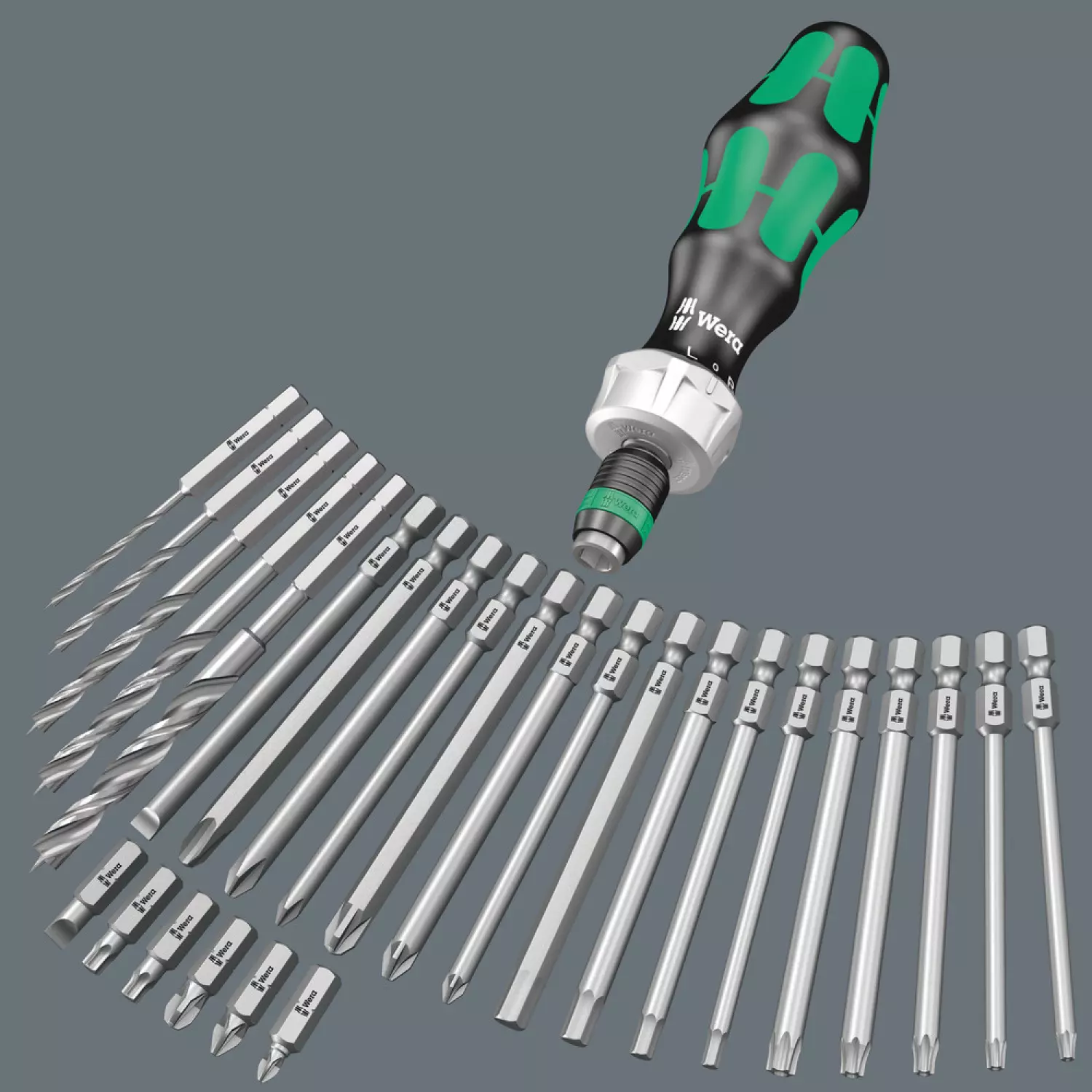 Wera 05135939001 Set d'outils pour le bois Kraftform Kompakt H1 41 pièces dans une mallette-image