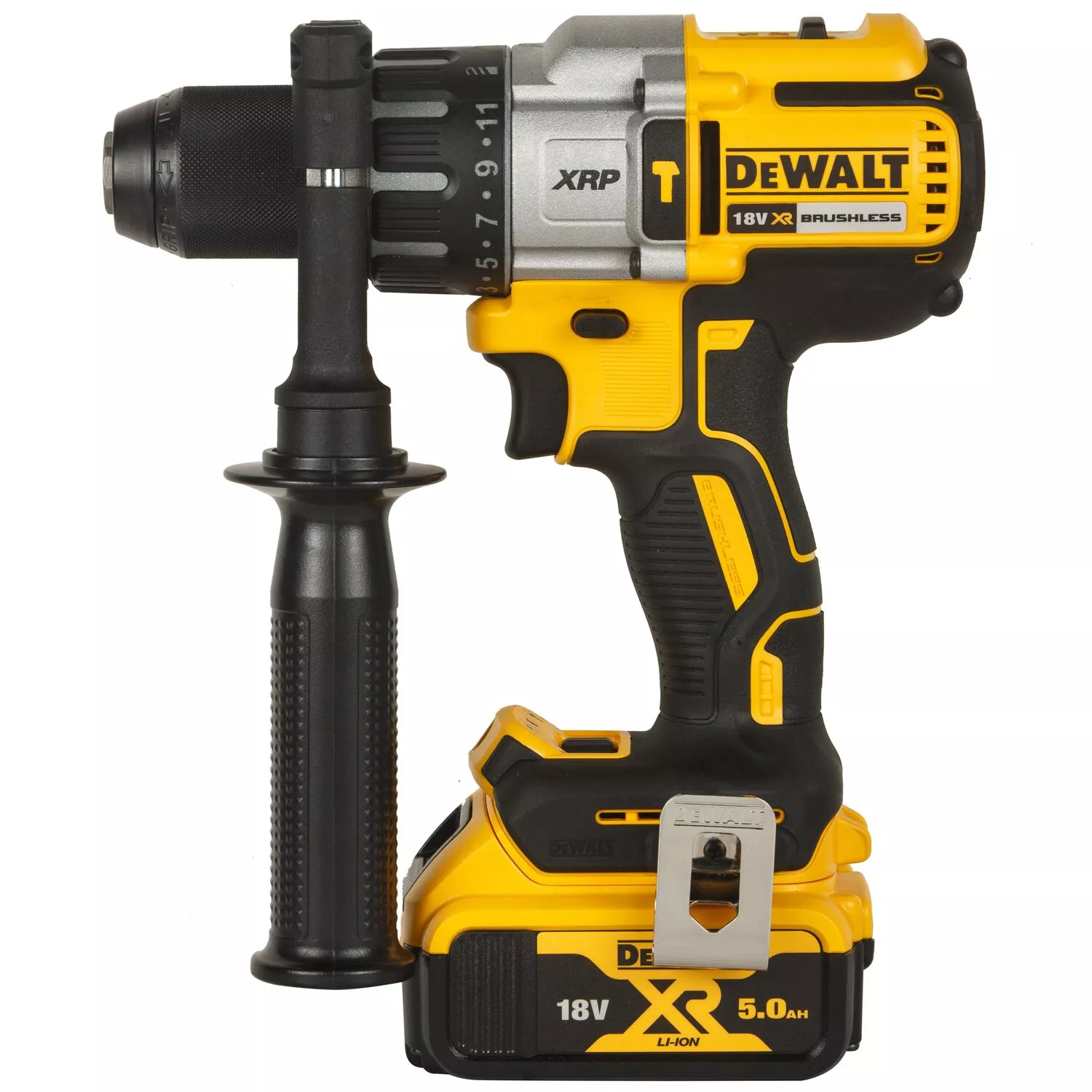DeWALT DCD996P3K Perceuse visseuse à percussion 18V Li-Ion (3x batterie 5.0Ah) dans coffret - moteur sans charbon-image