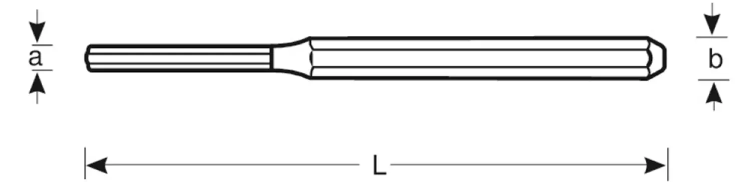 Bahco 3734N-4-150 Doorslag - 4x9x150mm-image