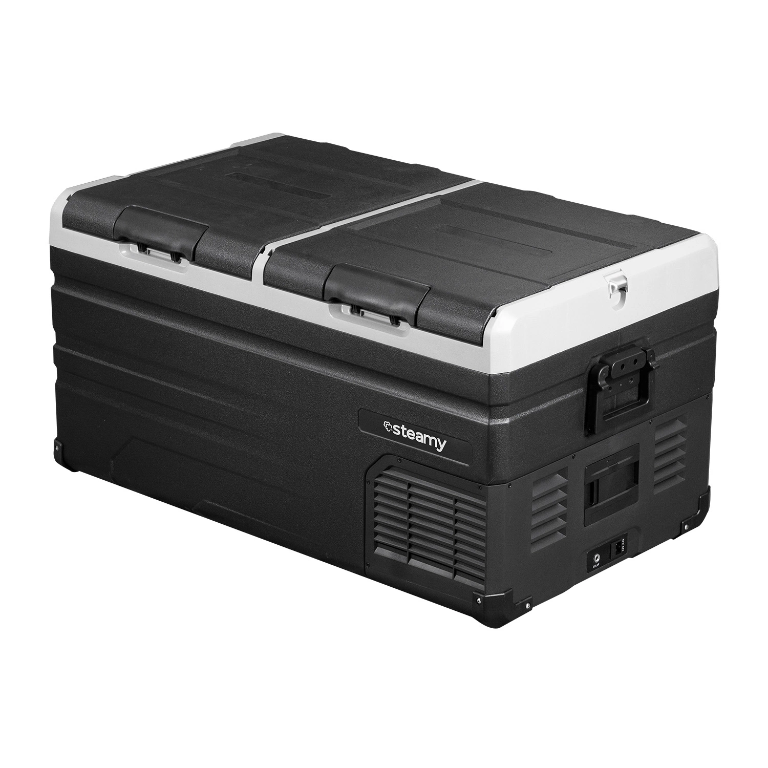 Steamy-E SECTW95 Glacière électrique à compresseur à double zone - 90 L-image