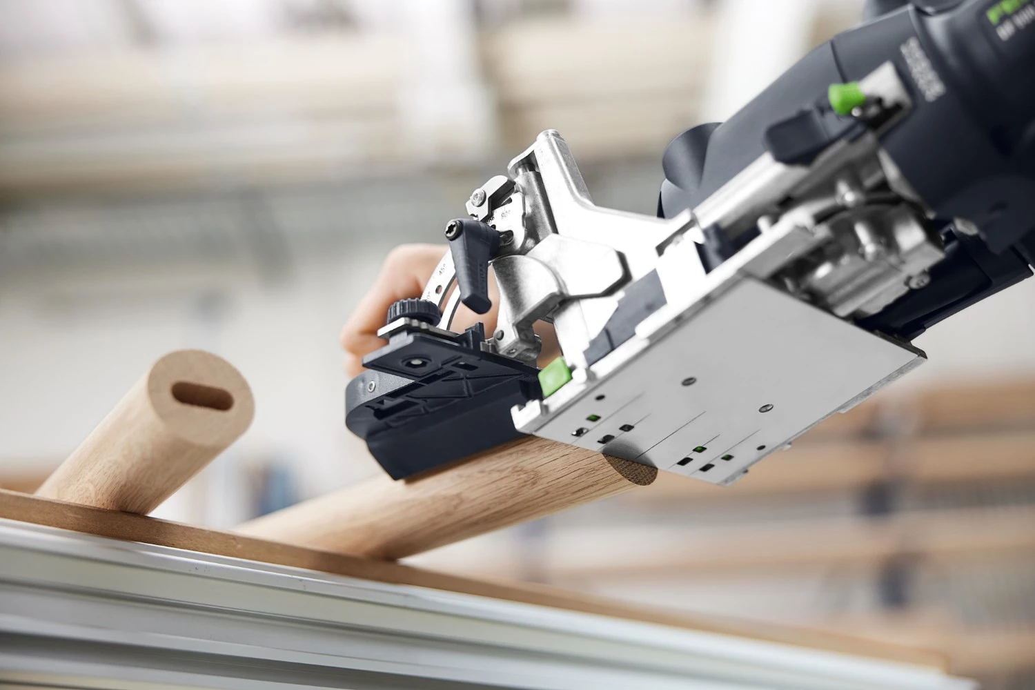 Festool DF 500 RQ-Set Domino freesmachine incl. accessoires in systainer - 420W - 28 mm-image