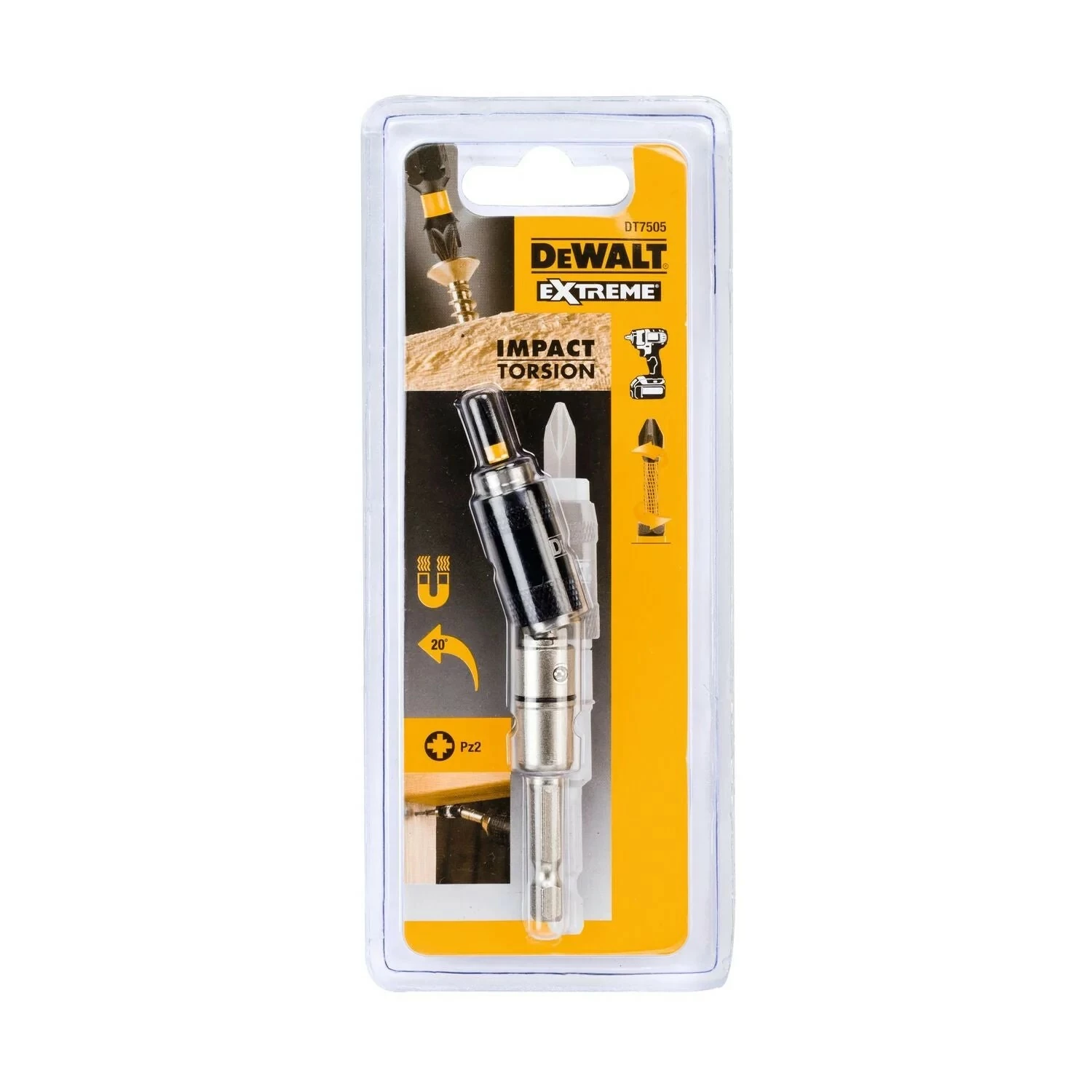 DeWALT DT7505 Impact - Porte-embouts pivotant - 87mm-image