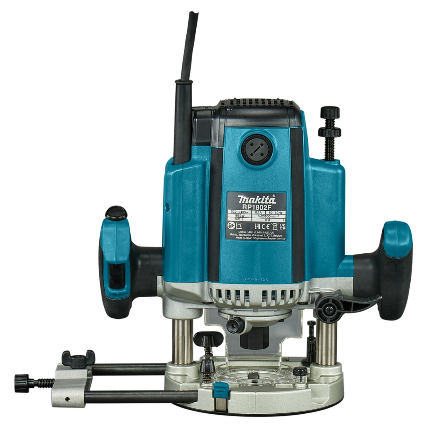 Makita RP1802FX04 Fraiseuse à bois - 1850W - 12mm-image