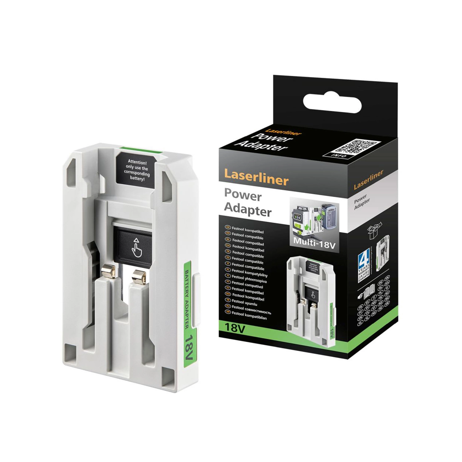 Laserliner Multi-18V PowerAdapter pour batterie Festool-image