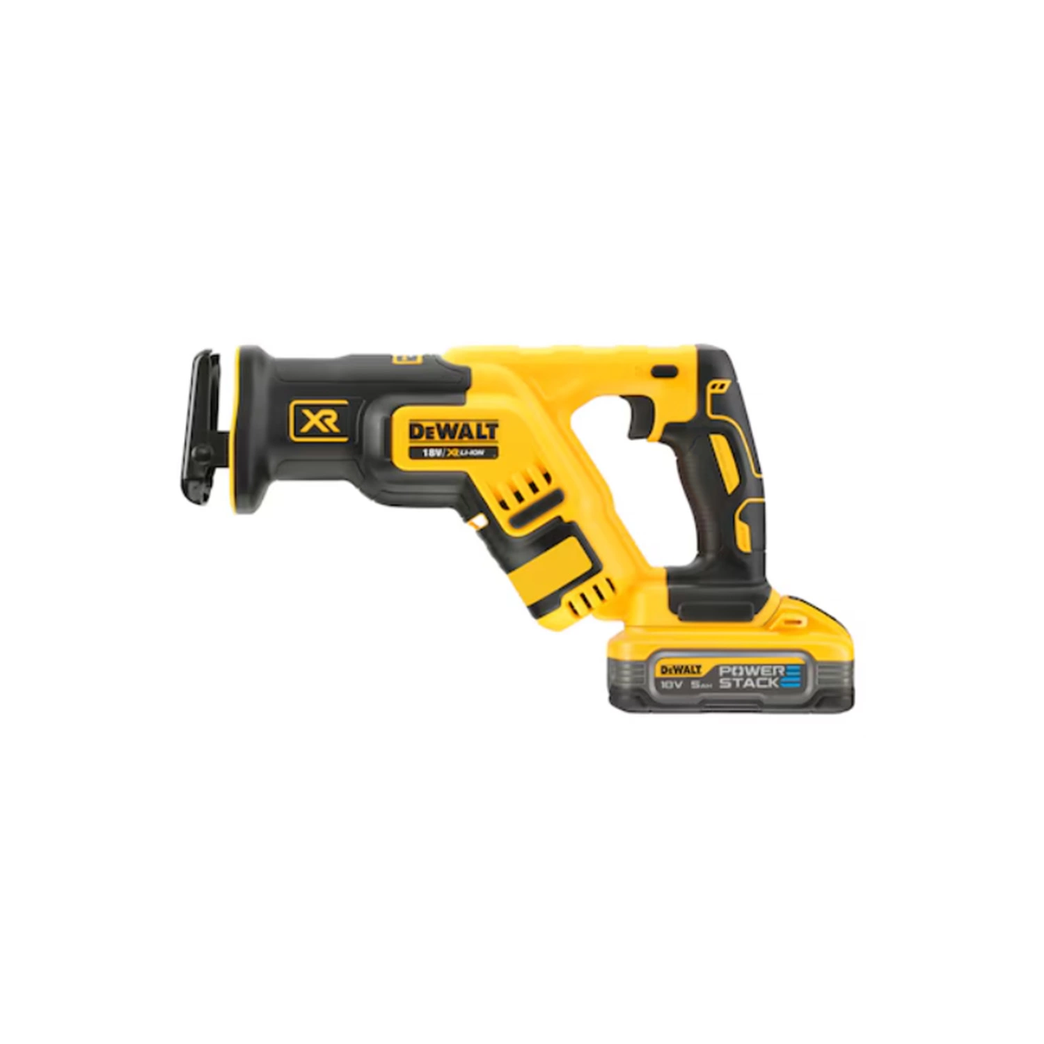 DeWALT DCS367H2T Ensemble scie sabre sans fil Li-ion 18 V (2 batteries 5,0 Ah) dans TSTAK-image
