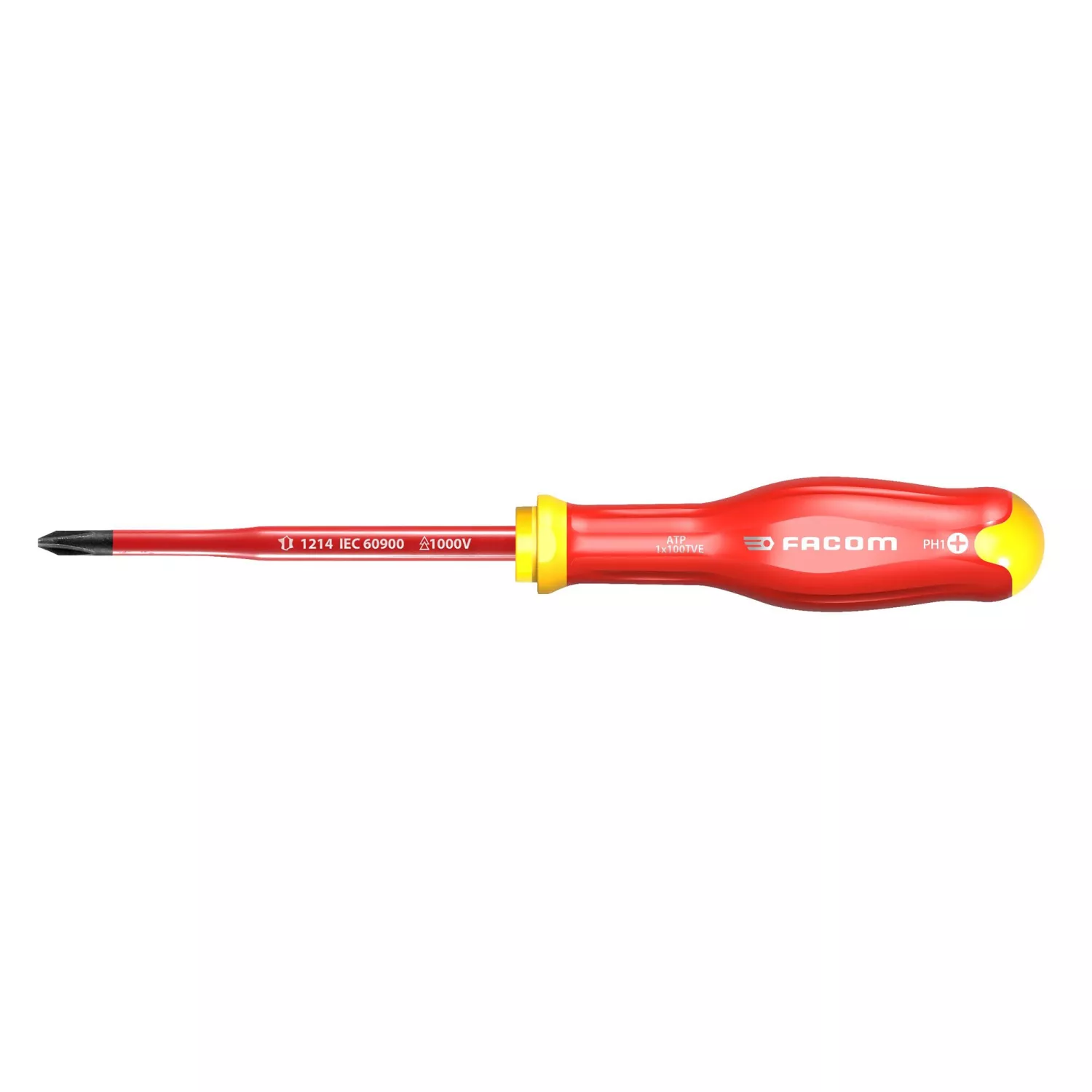 Facom ATP1X100TVE tournevis Protwist VDE - PH1 x 100 mm
