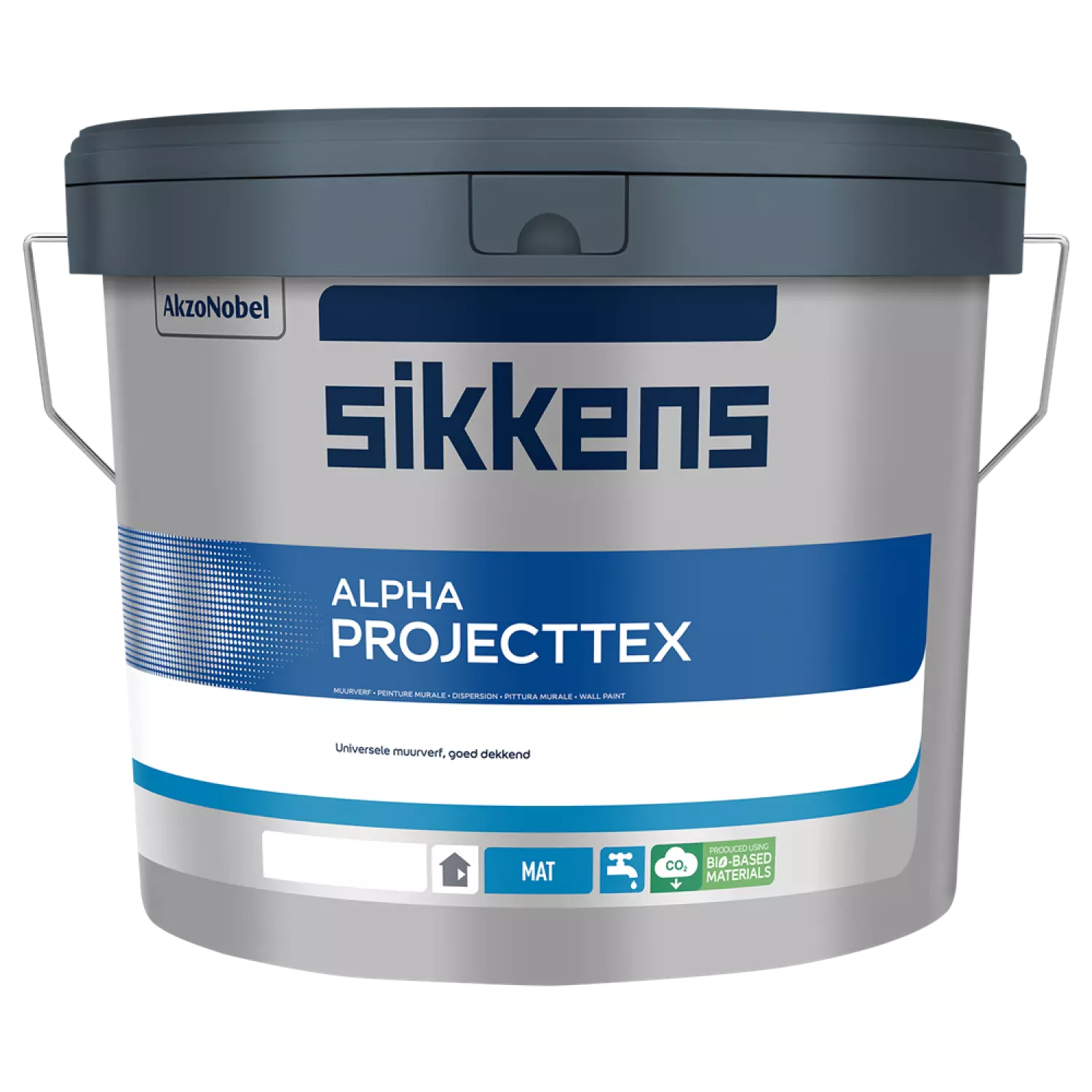 Sikkens Alpha Projecttex - op kleur gemengd - 5L nieuw-image