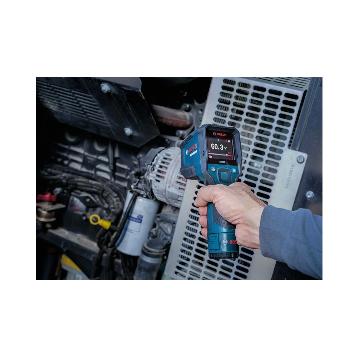 Bosch GIS 12V-700-14 Infraroodthermometer - Bereik -30°C t/m +700°C