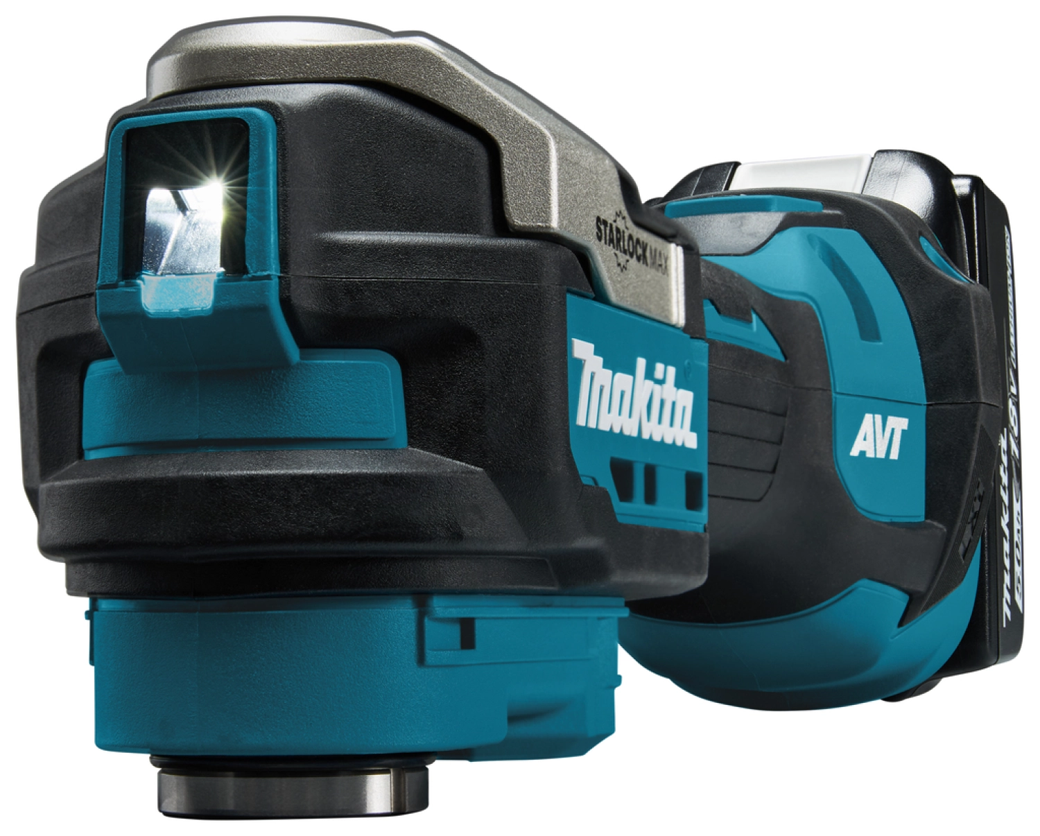 Makita DTM52RTJX2 Multi-outil sans-fil - 18V Li-ion - 2 batteries 5,0 ah - 16 accessoires - MAKPAC - Brushless-image