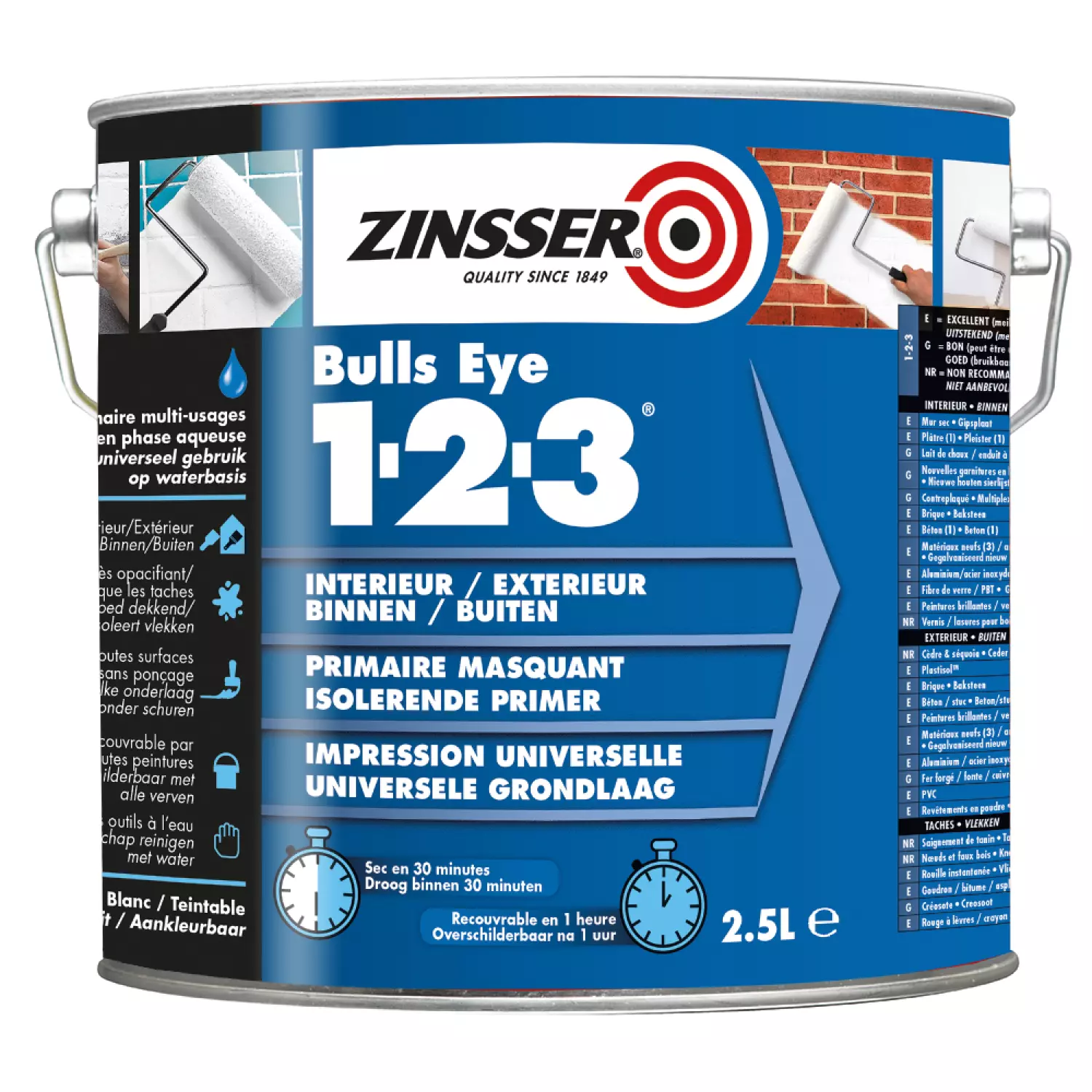 Zinsser 850.BE.2.5 Apprêt-image