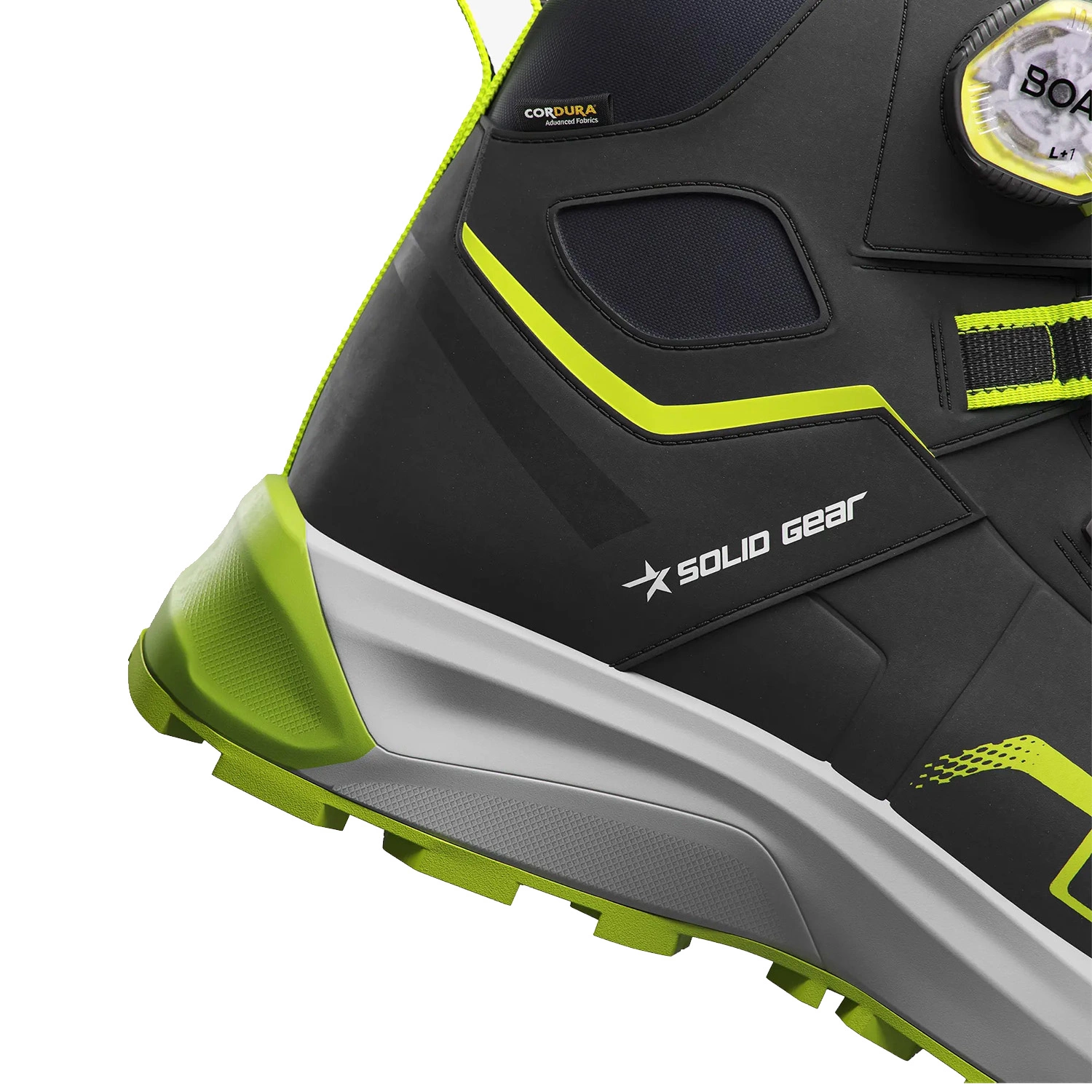 Solid Gear SG80205 Sonar 3 Werkschoen - Zwart/Groen - Hoog - Maat 46-image