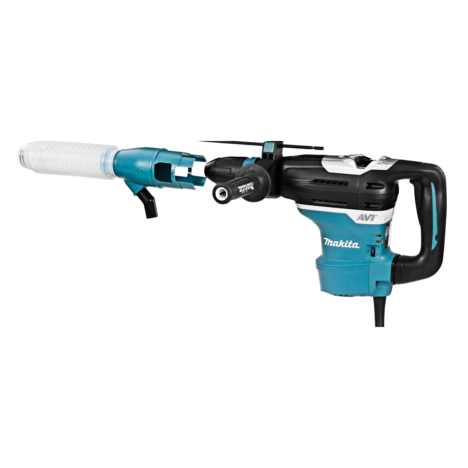 Makita HR4013CV SDS-max Combihamer incl. stofafzuigset in koffer - 1100W - 8J-image