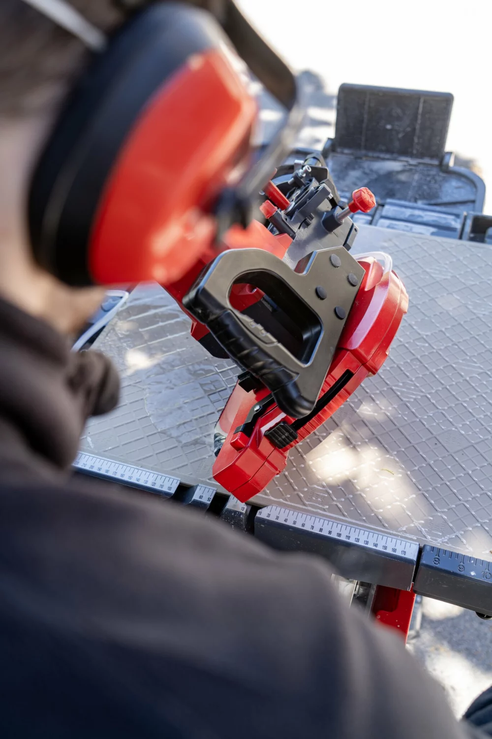 Rubi DT-250 MAX Tegelzaagmachine - 900mm - kantelbare zaagkop - incl. diamantzaagblad-image