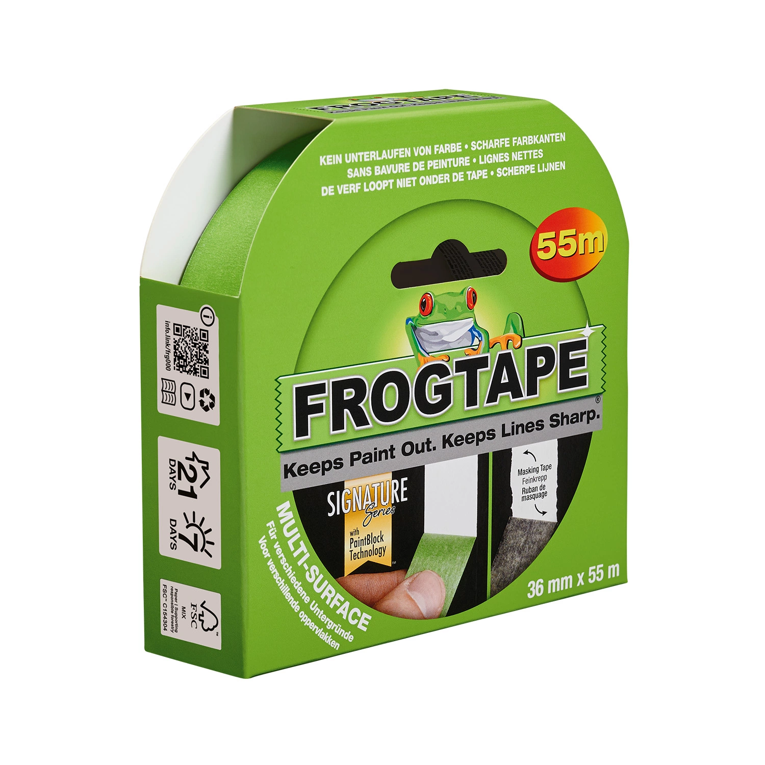 FrogTape Multi Surface Afplaktape 36mm x 55m-image