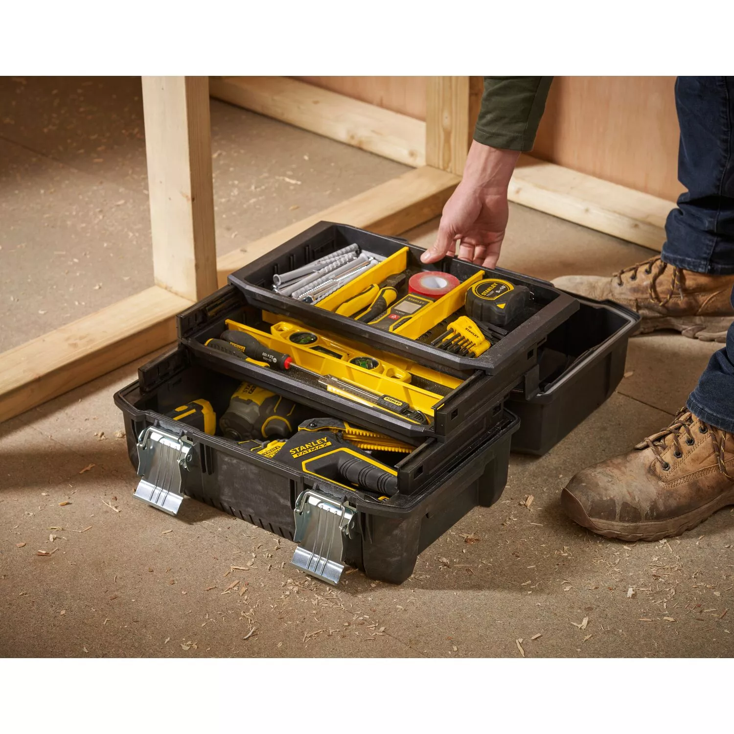 Stanley FMST1-71219 Coffret à outils Cantilever 18«-image