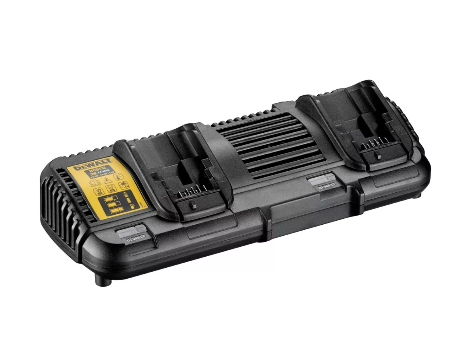 DeWALT DCB132 Chargeur double à batteries 10,8V - 18V Li-Ion-image