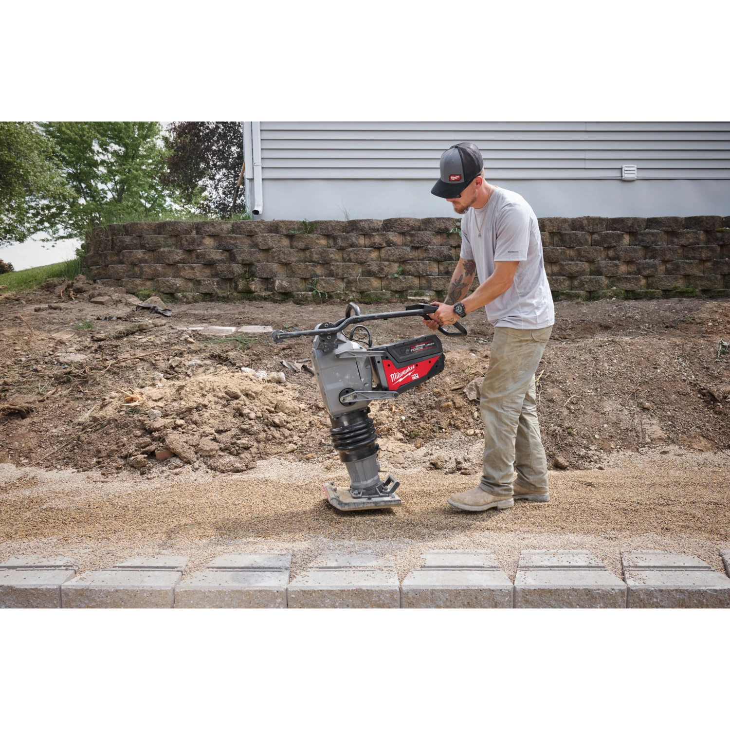 Milwaukee MXF RAM60-122 MX Fuel set de pilonneuse sans fil (2x batterie 12.0Ah)-image
