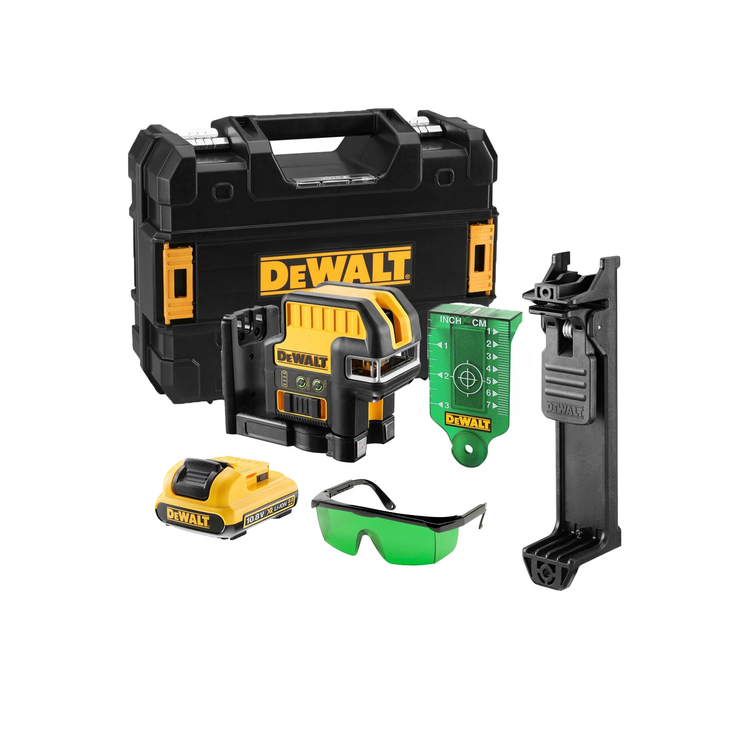 DeWALT DCE0825D1G-QW Laser croisé 12 V - 5 lignes - vert - 30 m - IP65-image