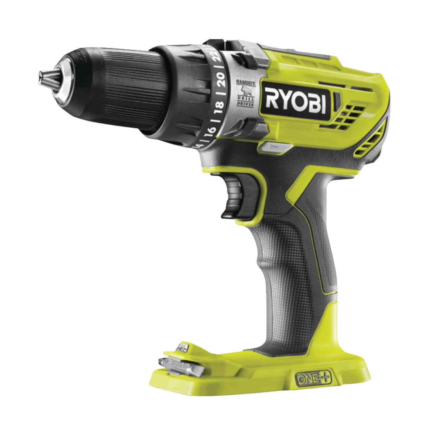 Ryobi R18PD3-0 ONE+ 18V Li-ion Perceuse / Visseuse à percussion sans fil - Machine seule-image