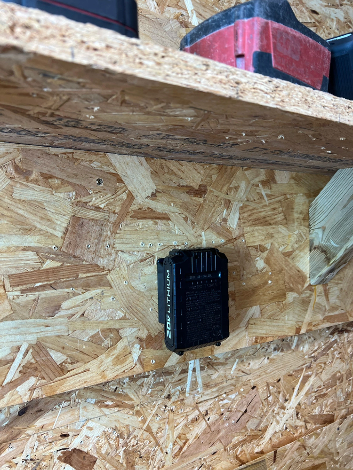 StealthMounts BM-SBP-BLK-6 Accuhouders voor Stanley/Black&Decker/Porter Cable - Zwart - 6 stuks-image