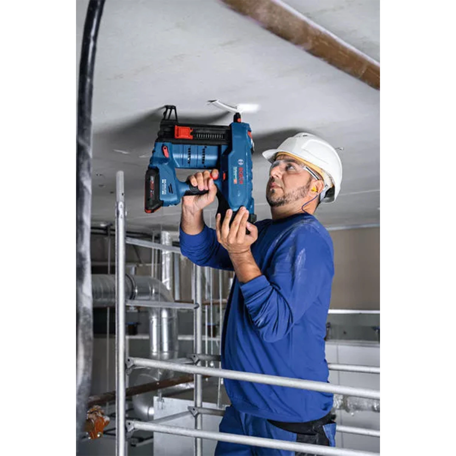 Bosch GNB 18V-40 18V marteau à buriner sans fil corps dans un coffret XL-image