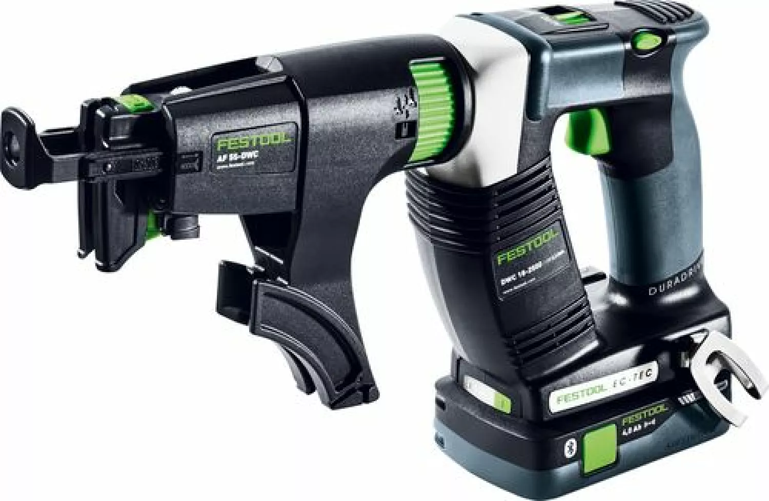 Festool DURADRIVE DWC 18-2500 HPC4,0 I-Plus 18V Li-Ion accu bandschroefmachine set (2x4,0Ah) in systainer - 18Nm - 55mm - koolborstelloos-image