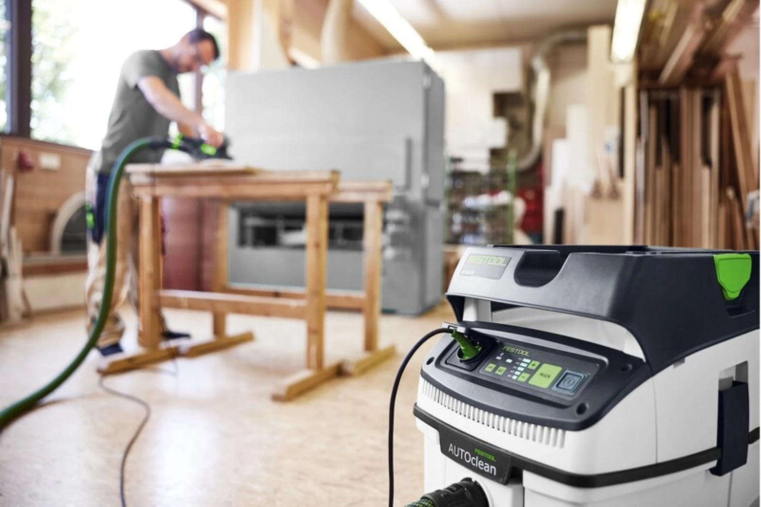 Festool CTM 36 EI AC Bouwstofzuiger - 1200W - klasse M - 36L-image