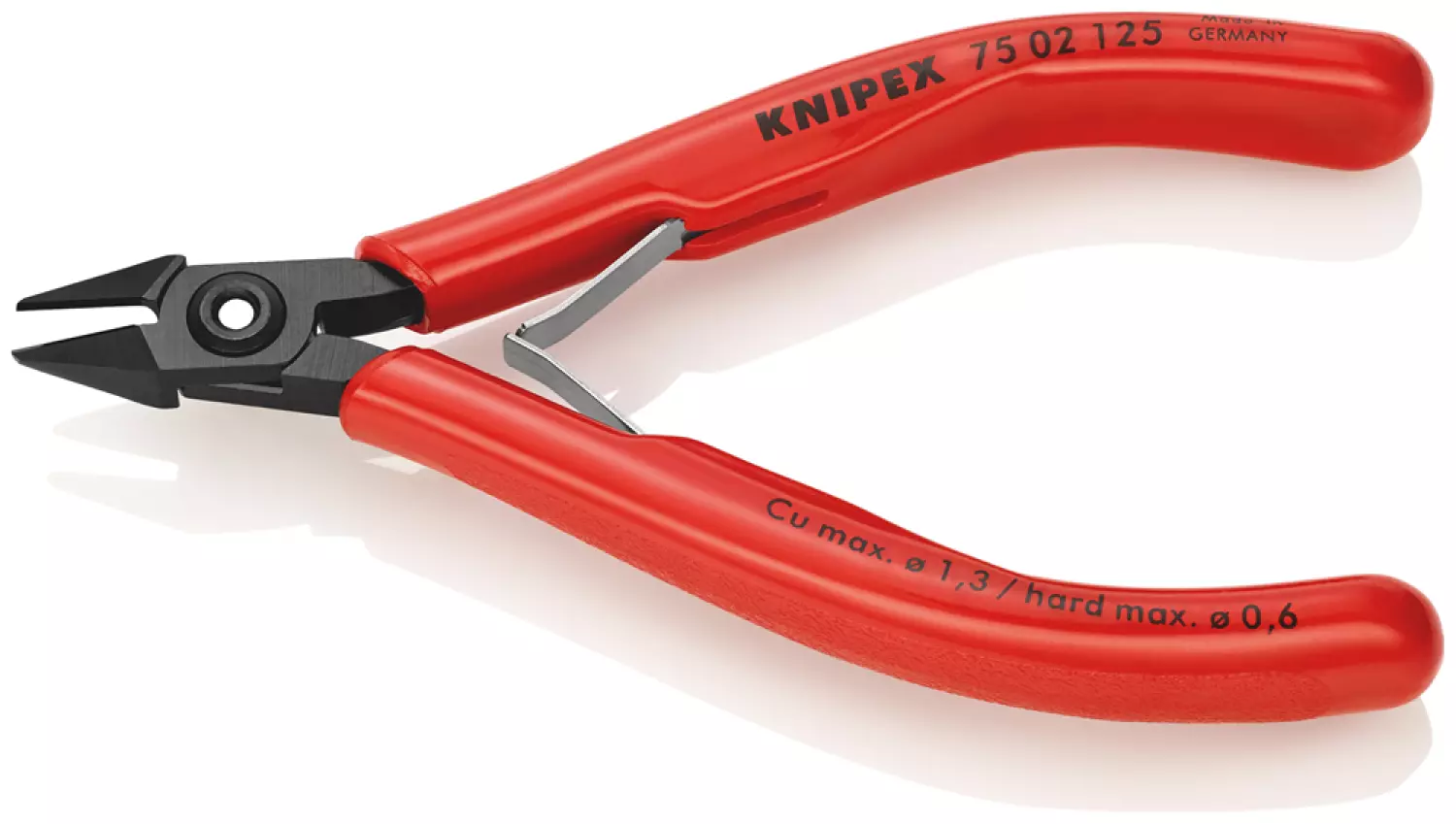 Knipex 75 02 125 Elektronica zijsnijtang-image