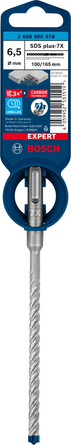 Bosch 2608900078 EXPERT Hamerboor SDS plus-7X - 6,5x100x165mm-image