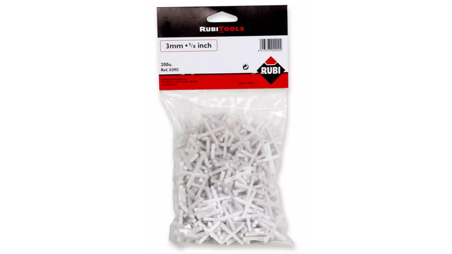 Rubi - Croisillons pour joints 3 mm (B-200 u.)-image