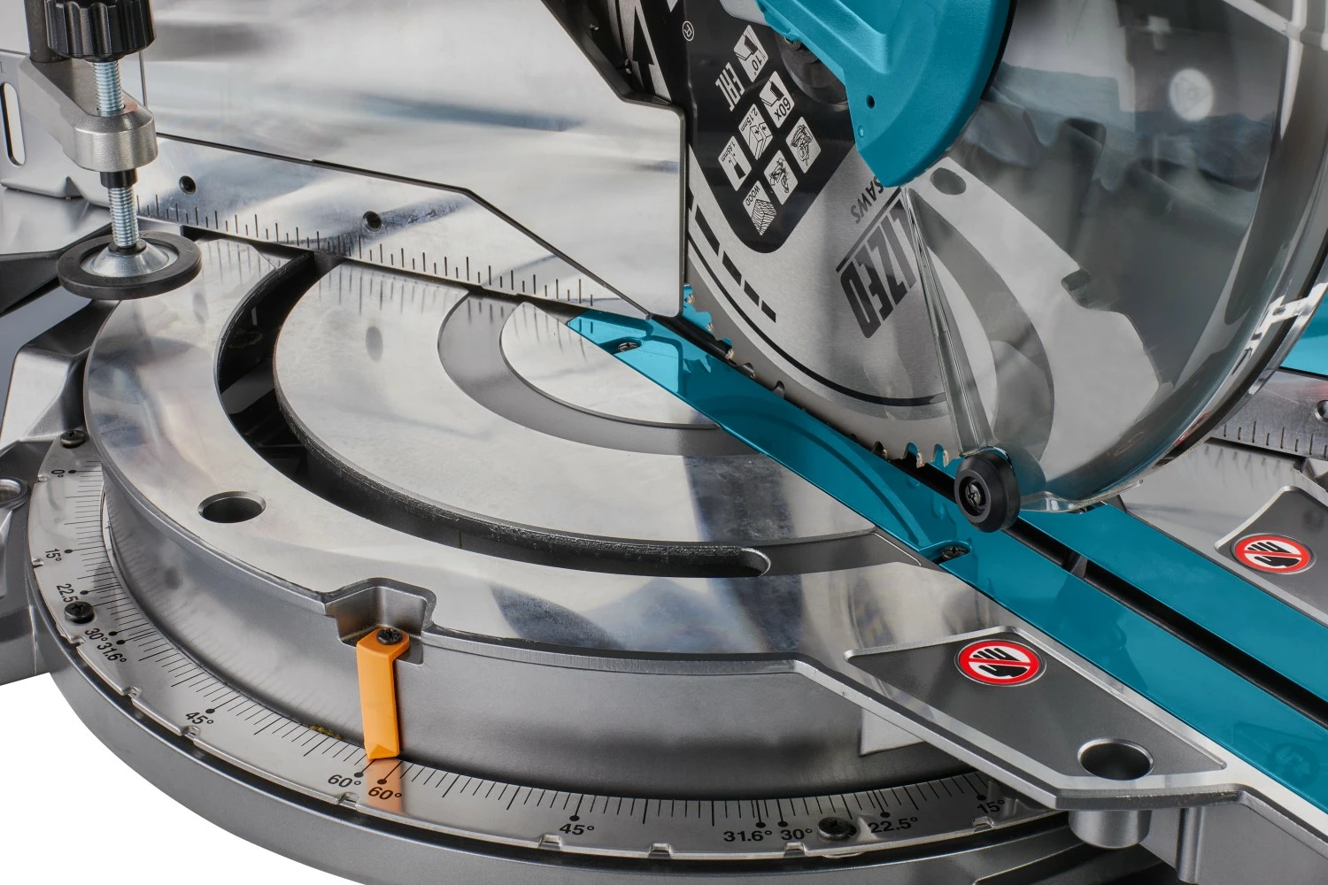 Makita LS003GM102 40V Max Li-Ion accu radiaal afkortzaag set (1x 4,0Ah) incl. AWS zender - 305mm-image