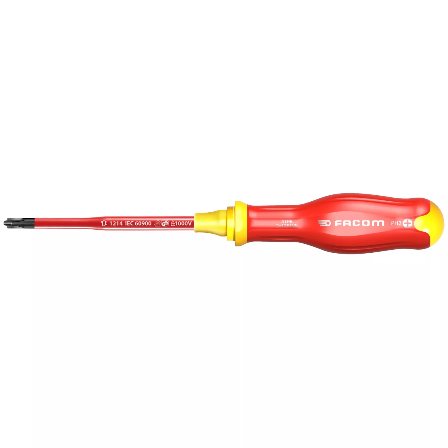 Facom ATPB2X125TVE Protwist Borneo VDE Schroevendraaier - PH/PZ2 x 125 mm-image