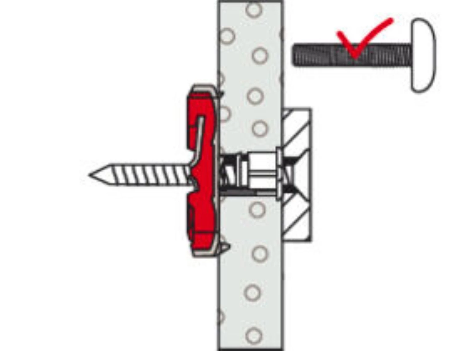 Fischer 537261 Hollewandplug DuoTec 10 S - 10 x 50 mm (10st)-image