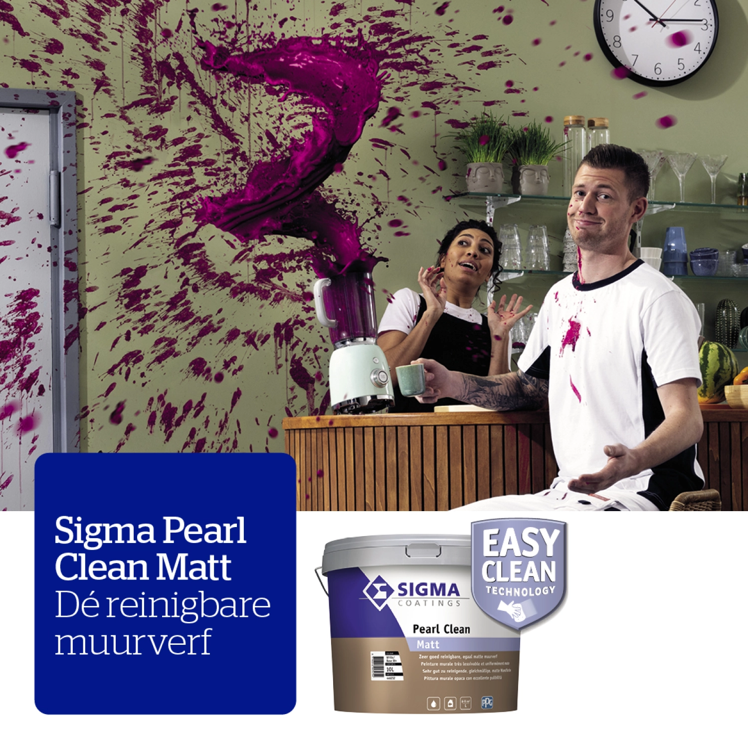 Sigma Pearl Clean Semi-Matt - op kleur gemengd - 10L-image