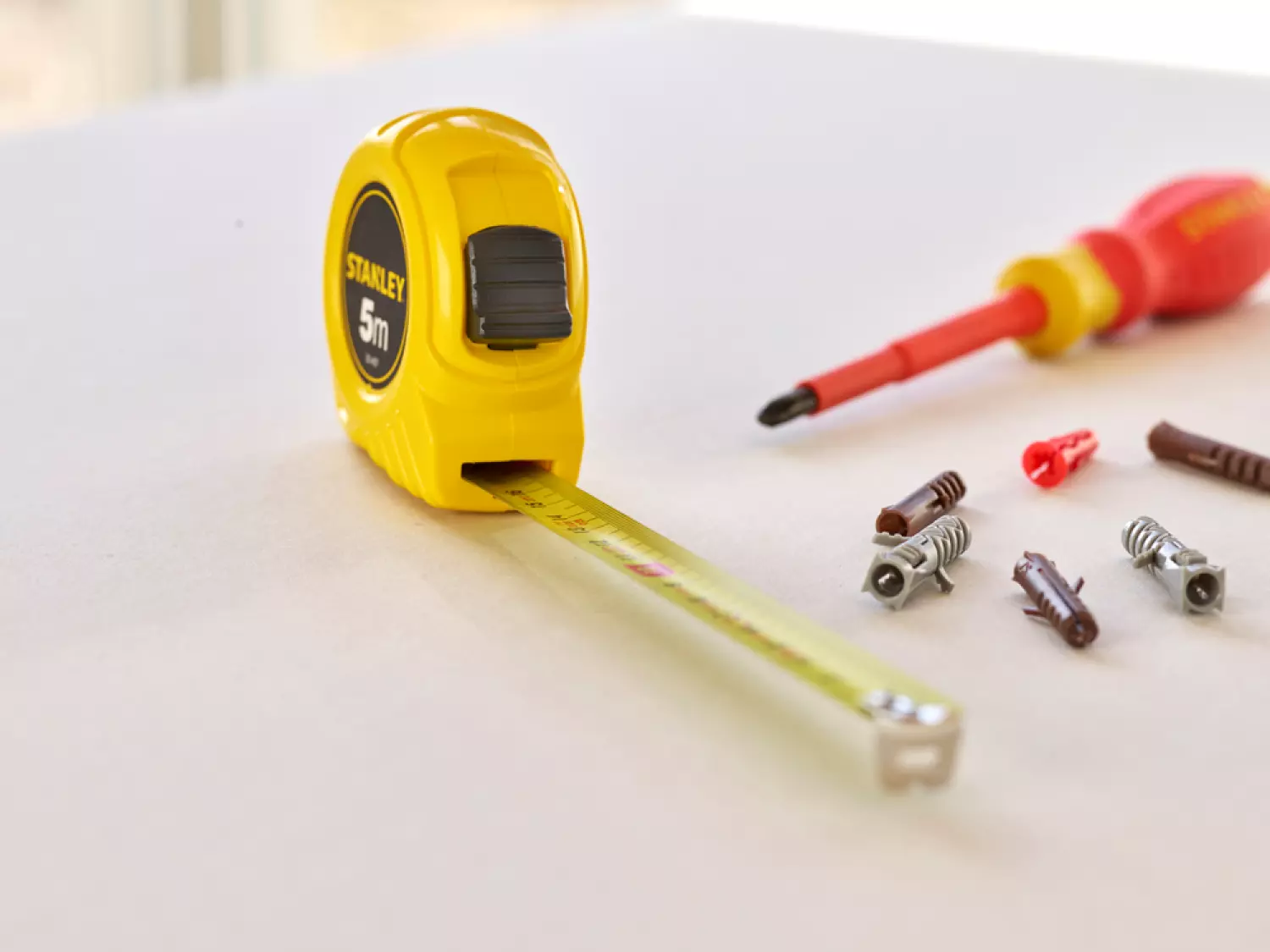 Stanley 0-30-497 ABS Rolmaat - 5m x 19mm-image