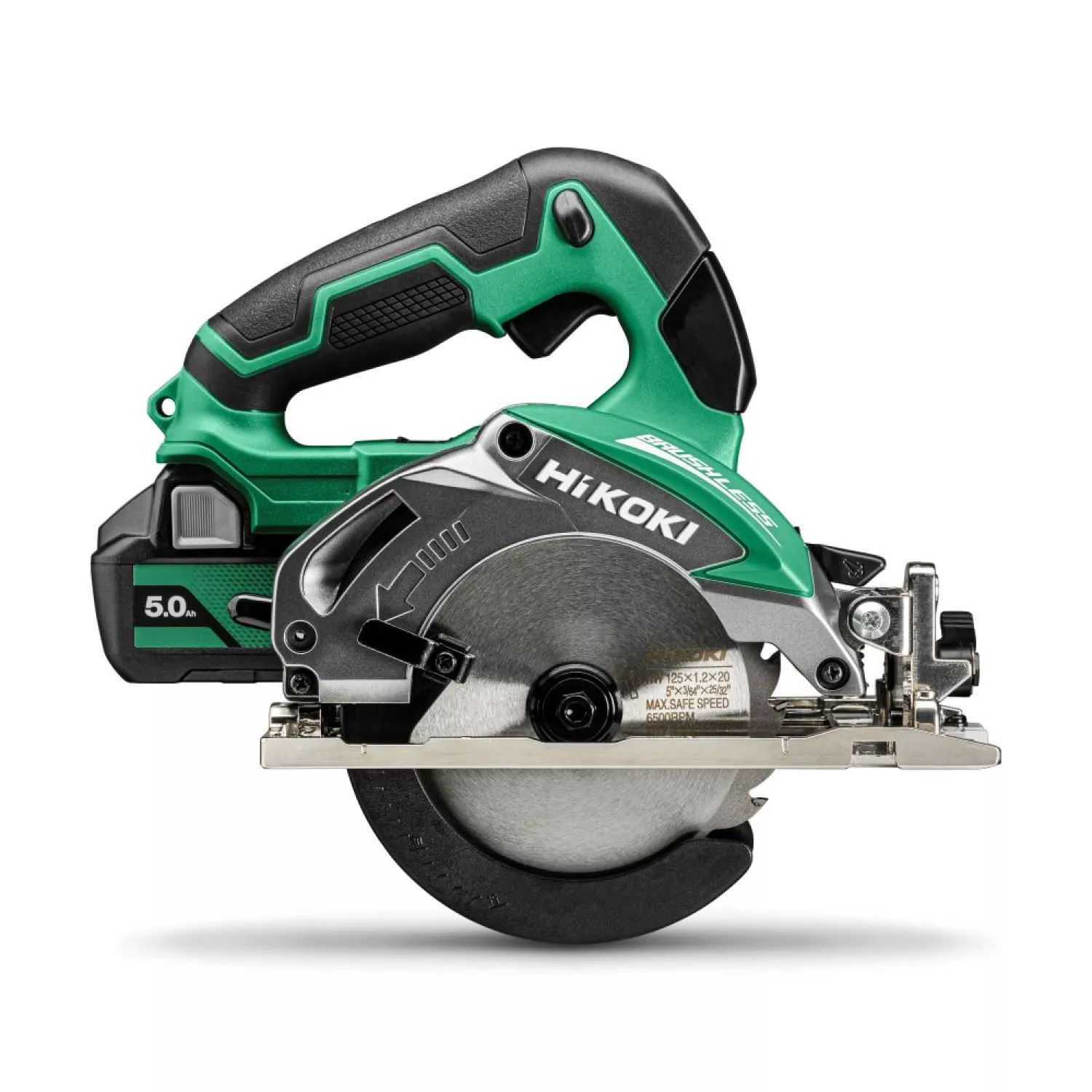HiKOKI C1805DAWRZ 18V Li-ion Accu Cirkelzaag set (2x 5,0Ah) in HSC IV- 125mm-image