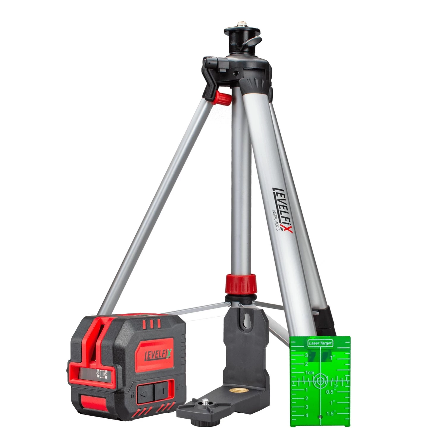Levelfix CL120G Laser en croix Set incl. trépied dans sac - vert - 40m - 2 lignes - IP54-image
