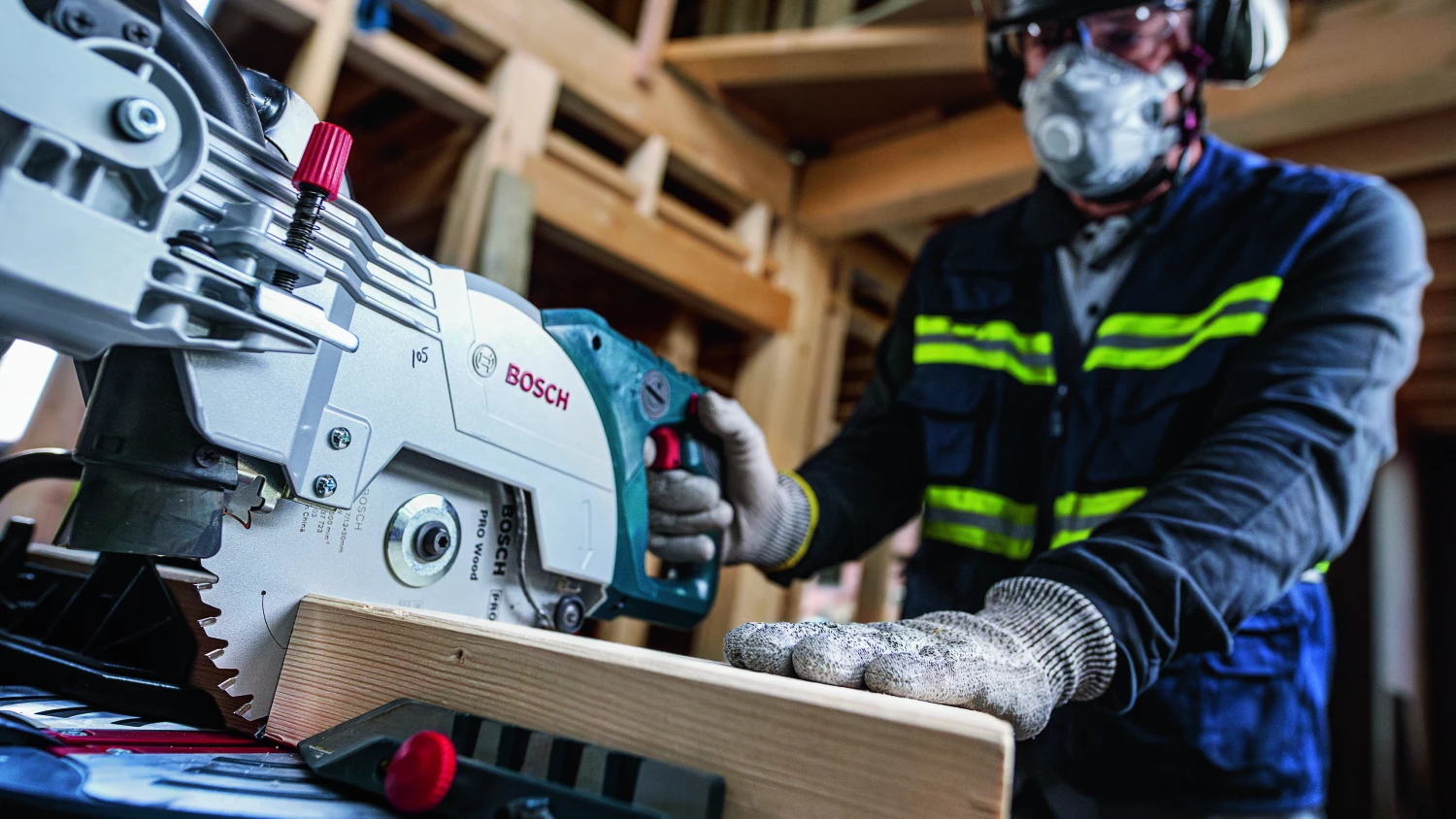 Bosch 2608837741 PRO accu afkortzaagblad voor Hout - 305 x 30 x 40T-image